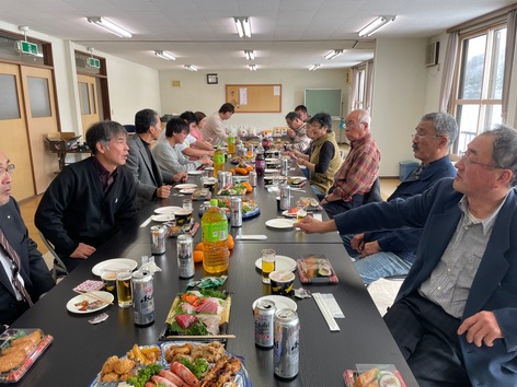 富平町内会新年会の様子