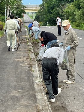 道路清掃ボランティア