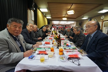 朝日町内会新年交礼会2