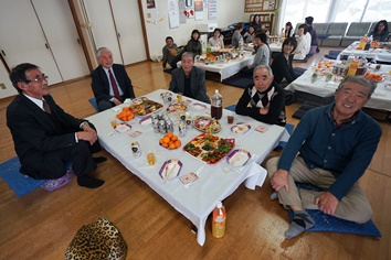 空知太すみれ町内会新年会の様子