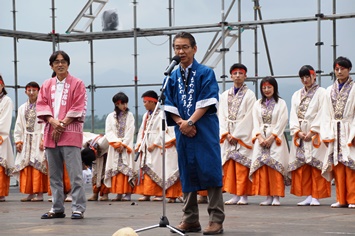 上砂川町奥山町長