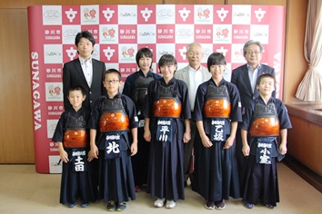 指導者と選手の皆さん