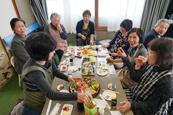 北光袋地町内会新年会2