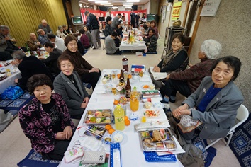 朝日町内会新年会2