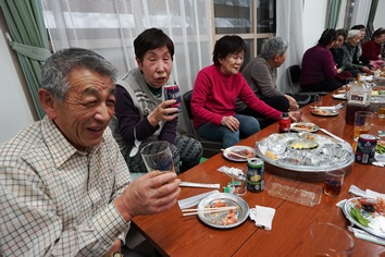 東町町内会新年会2