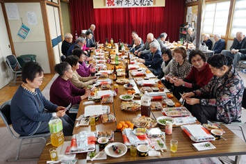 石山団地町内会新年会