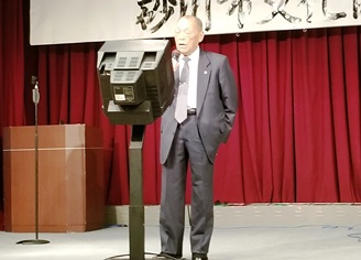 町内会連合会小関会長