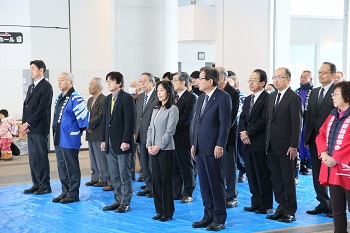 安全祈願祭に参加した各団体の皆さん