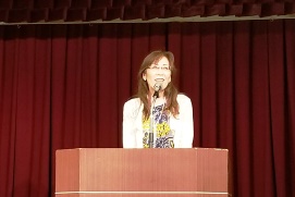 高橋仁美さんの挨拶