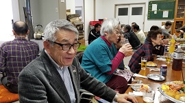 東町町内会新年会1