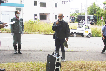 北川組合長挨拶