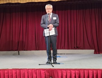 山田会長の挨拶