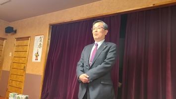 石家観光協会会長の来賓挨拶