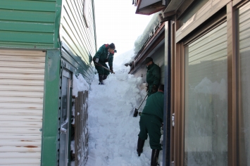 除雪ボランティア